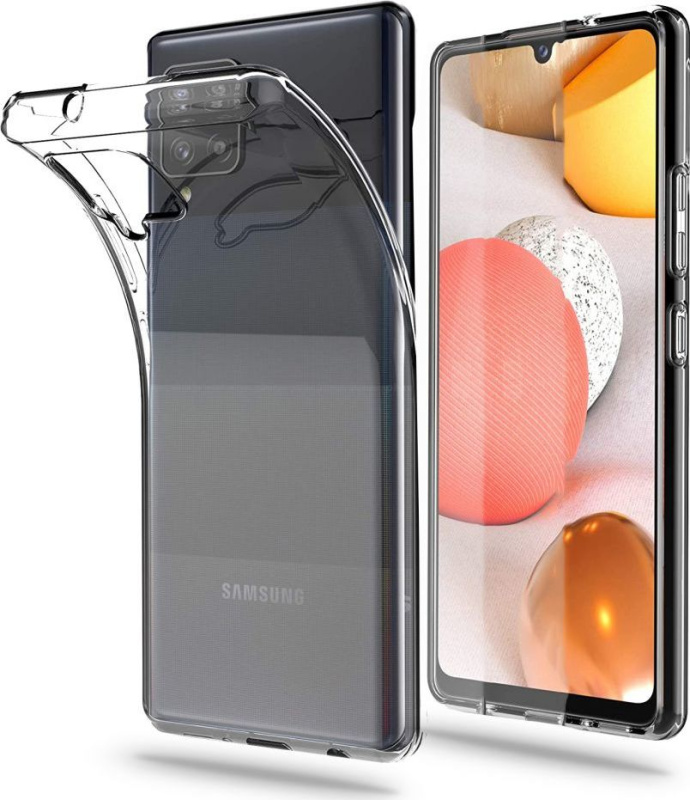 Tech-Protect Ochranný kryt pro Samsung Galaxy A42 5G - Tech-Protect, Flexair Crystal