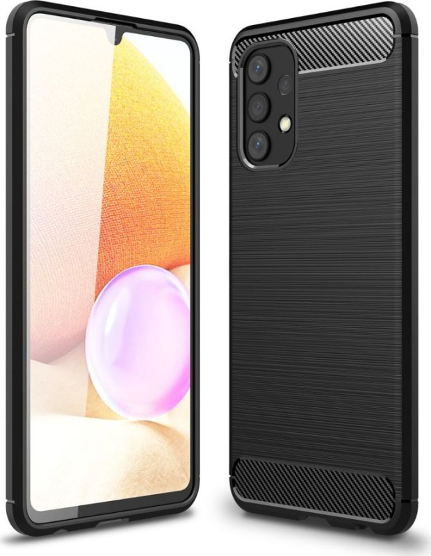Tech-Protect Ochranný kryt pro Samsung Galaxy A32 LTE - Tech-Protect, Tpucarbon Black