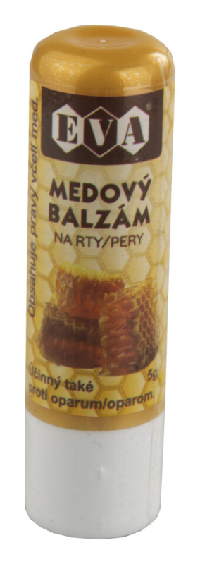 EVA Medový balzám na rty-proti oparům 5g
