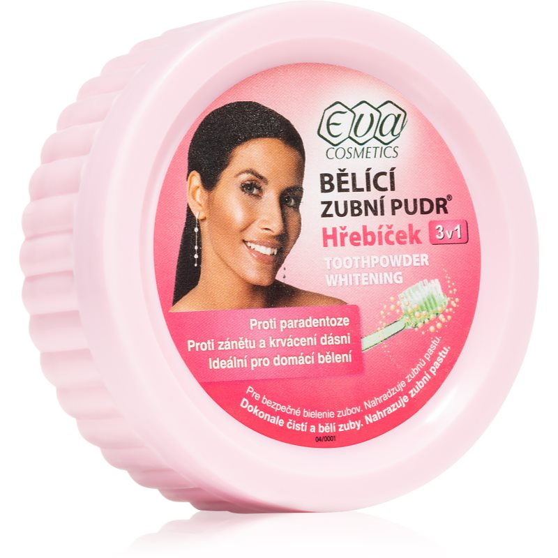 Eva Clove bělicí zubní pudr 3 v 1 30 g