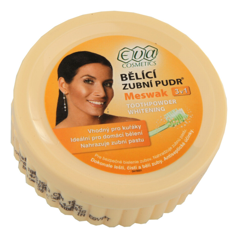 EVA Bělící zubní pudr Meswak 30 g