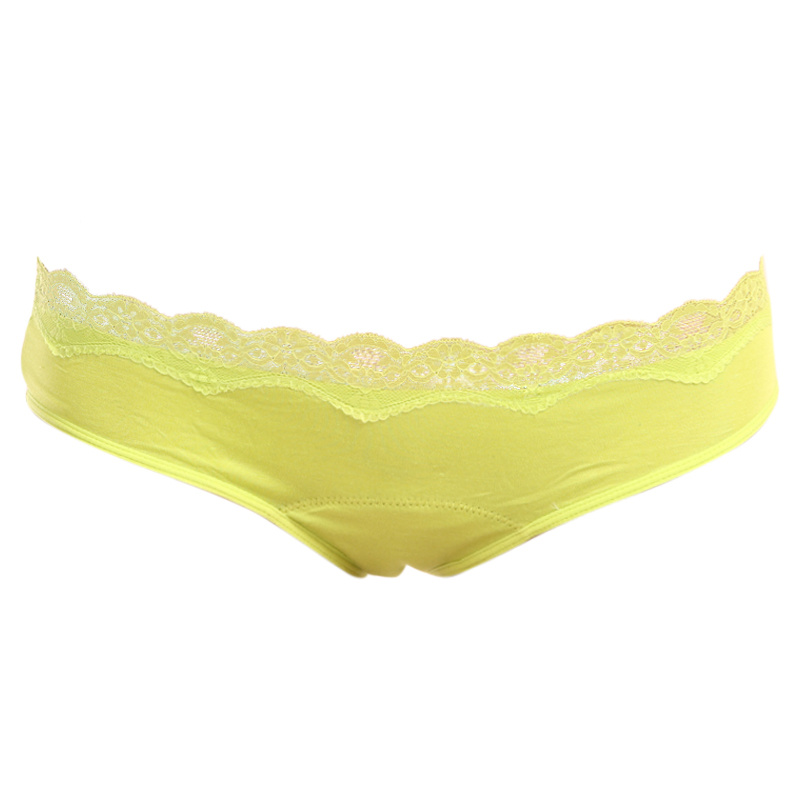 Menstruační kalhotky Bodylok Modal Lime střední menstruace (BD2227) XL
