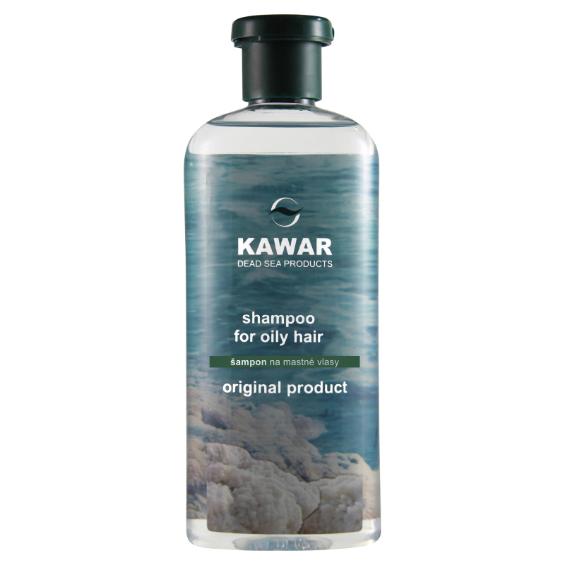 Kawar Šampon na mastné vlasy s minerály z Mrtvého moře 400 ml