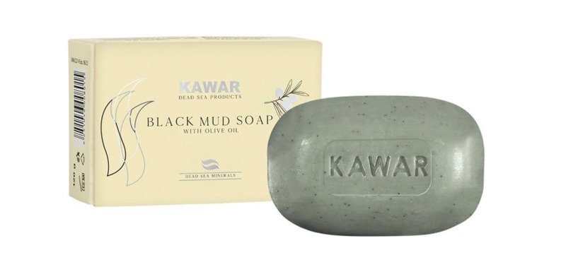 KAWAR Mýdlo s obsahem minerálů a bahna z Mrtvého moře 120 g