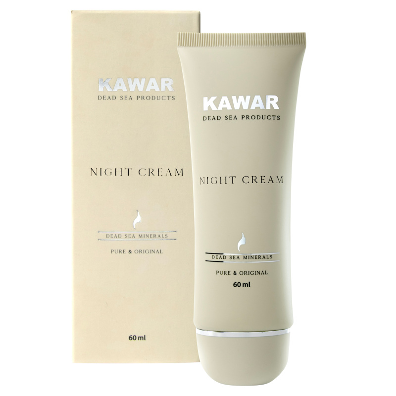 KAWAR Noční regenerační krém s minerály z Mrtvého moře 50 ml