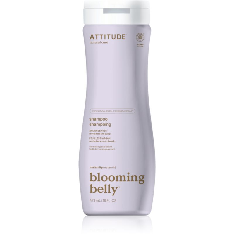 Přírodní šampón ATTITUDE Blooming Belly nejen pro těhotné s arganem 473 ml
