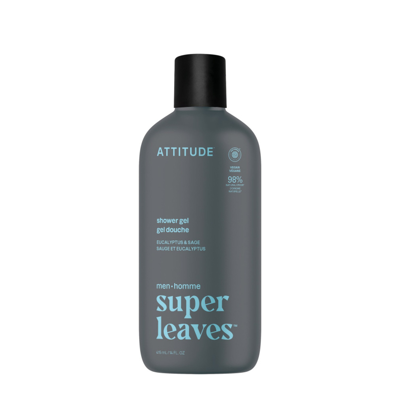 ATTITUDE Pánský sprchový gel Eukalyptus & Šalvěj 415 ml