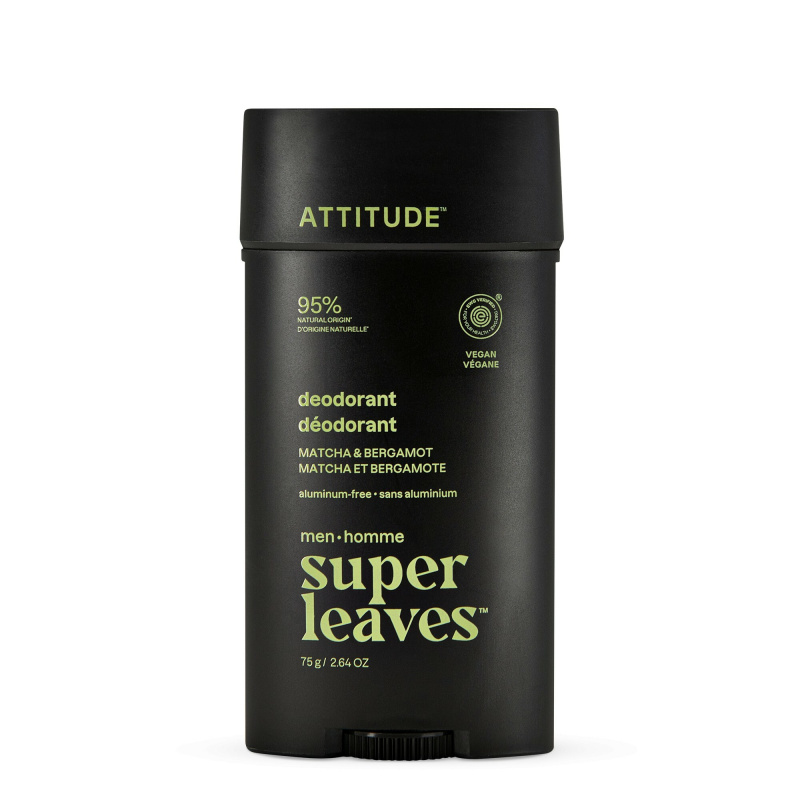 ATTITUDE Pánský deodorant Matcha & Bergamot 75 g