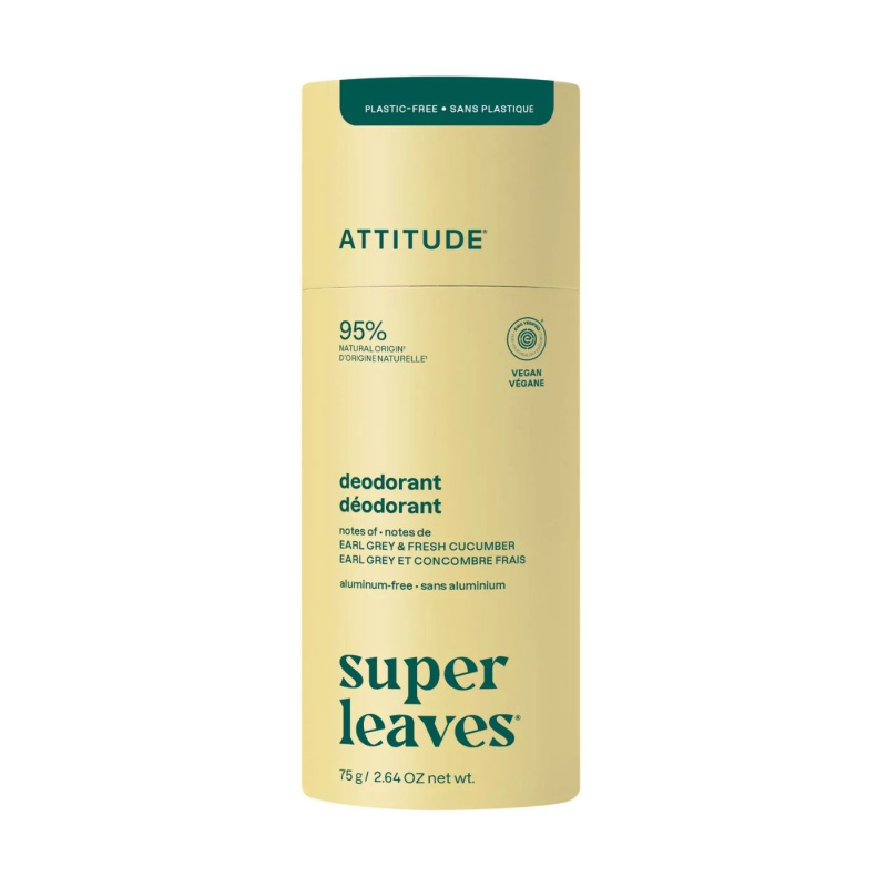 ATTITUDE Super leaves Deodorant Earl Grey & okurka 75 g