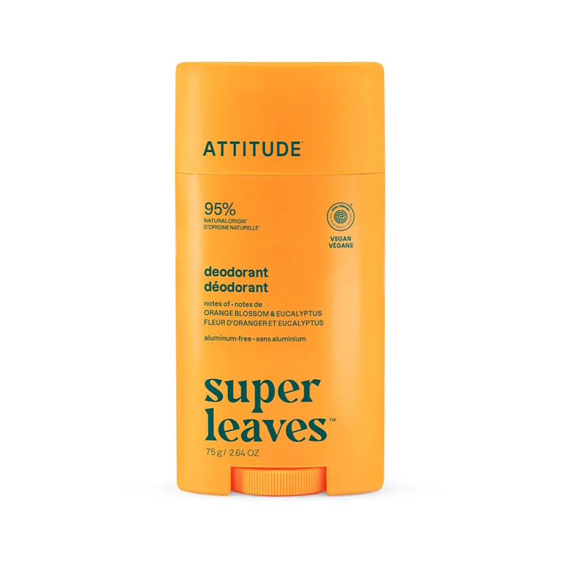 Attitude Přírodní deodorant Super leaves Pomerančový květ & Eukalyptus 75 g