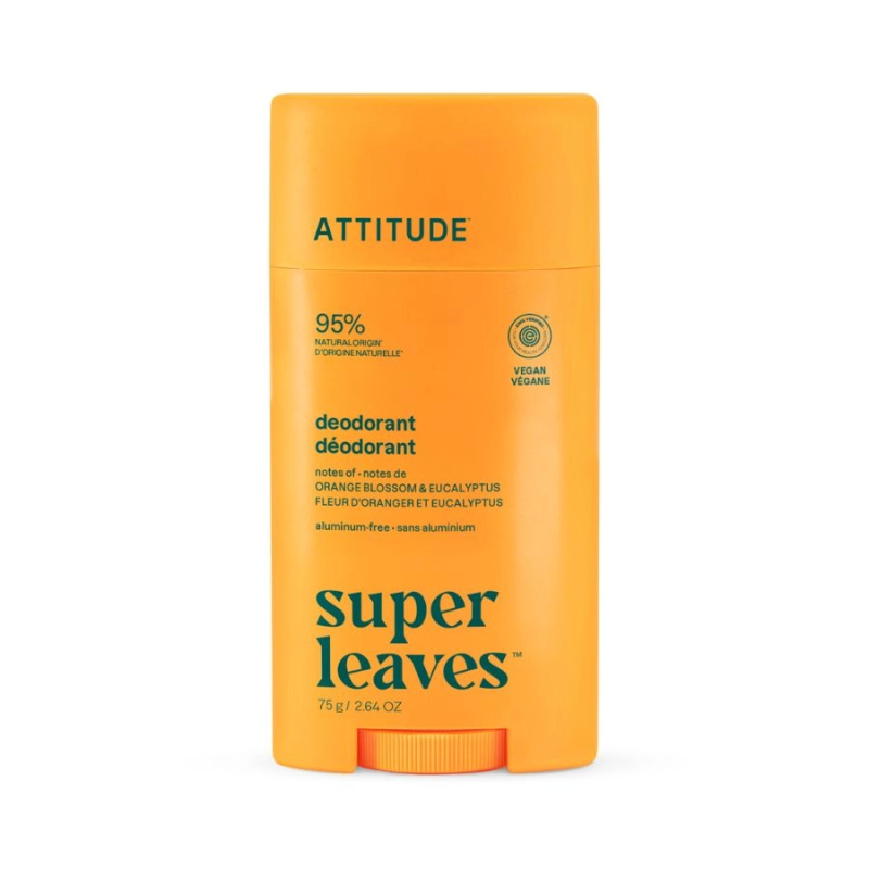 Attitude Přírodní deodorant Super leaves Pomerančový květ & Eukalyptus 75 g