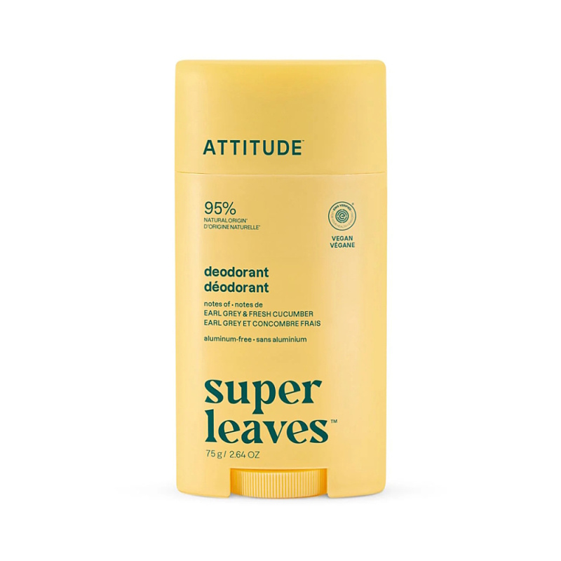 Attitude Přírodní deodorant Super leaves Earl Grey & Okurka 75 g
