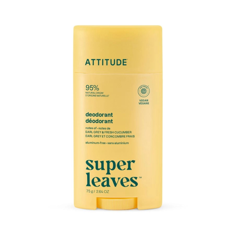 Attitude Přírodní deodorant Super leaves Earl Grey & Okurka 75 g