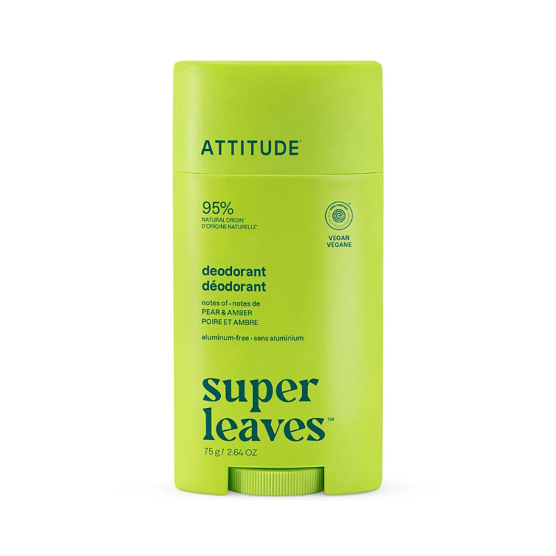 ATTITUDE Super leaves Přírodní deodorant huška & amber 75 g