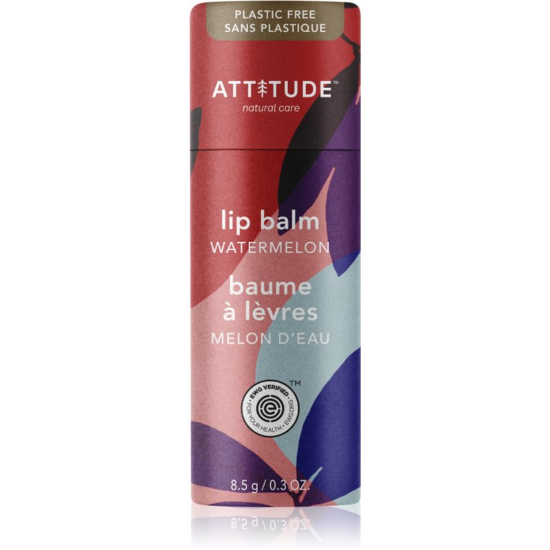Přírodní balzám na rty ATTITUDE Leaves bar - s vůní melounu 8,5 g
