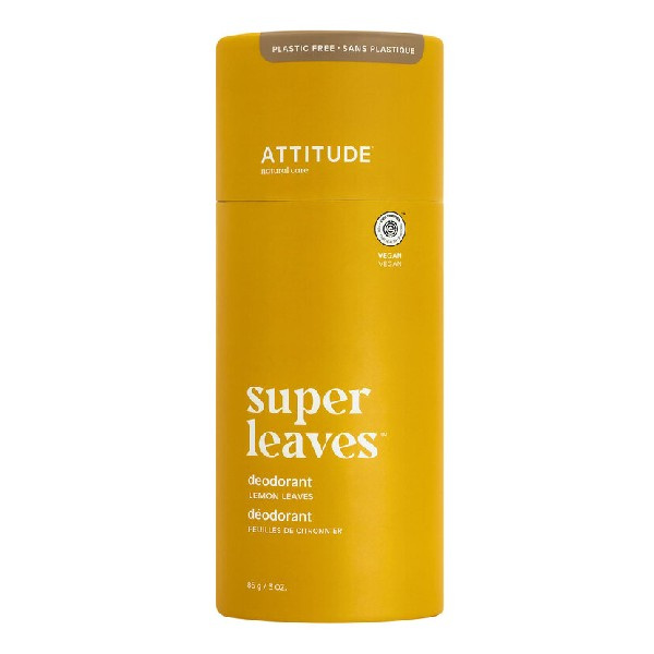 Přírodní tuhý deodorant ATTITUDE Super leaves - citrusové listy 85 g
