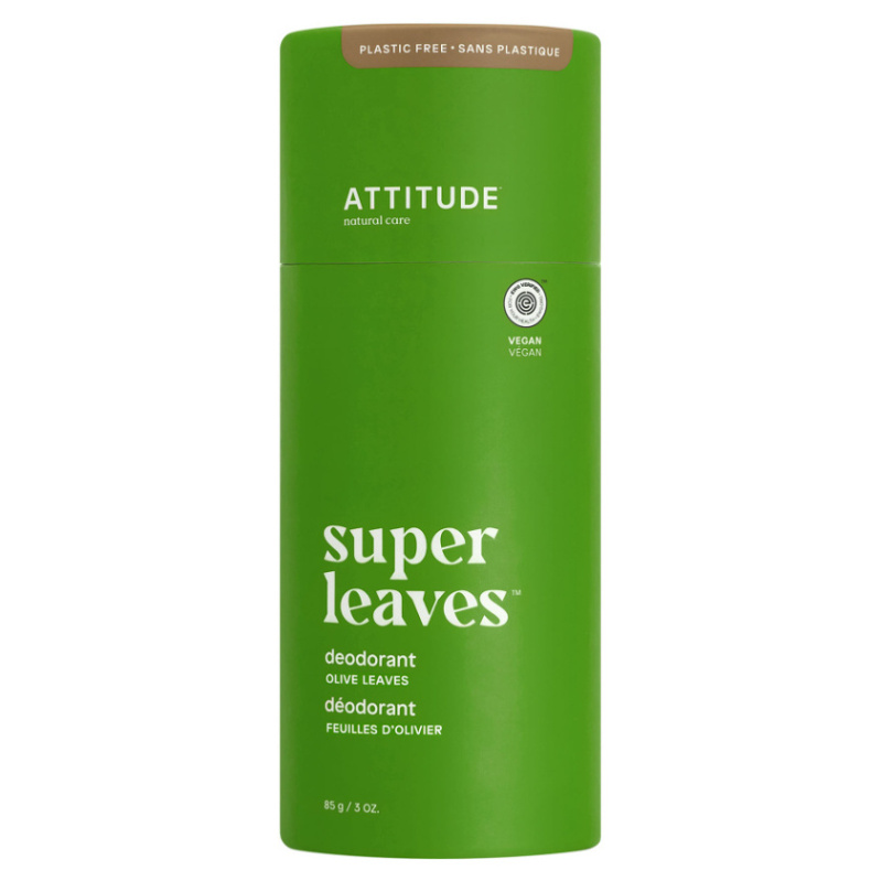 Přírodní tuhý deodorant ATTITUDE Super leaves - olivové listy 85 g