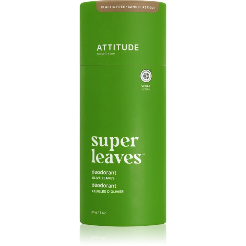 Přírodní tuhý deodorant ATTITUDE Super leaves - olivové listy 85 g