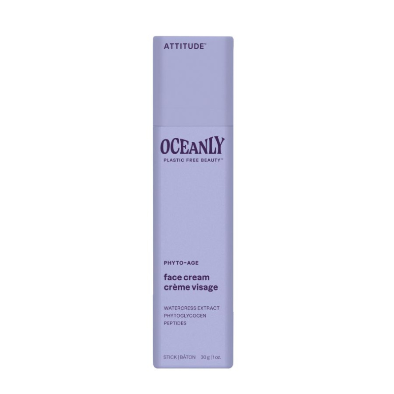 Tuhý krém proti stárnutí pleti ATTITUDE Oceanly s peptidy 30 g