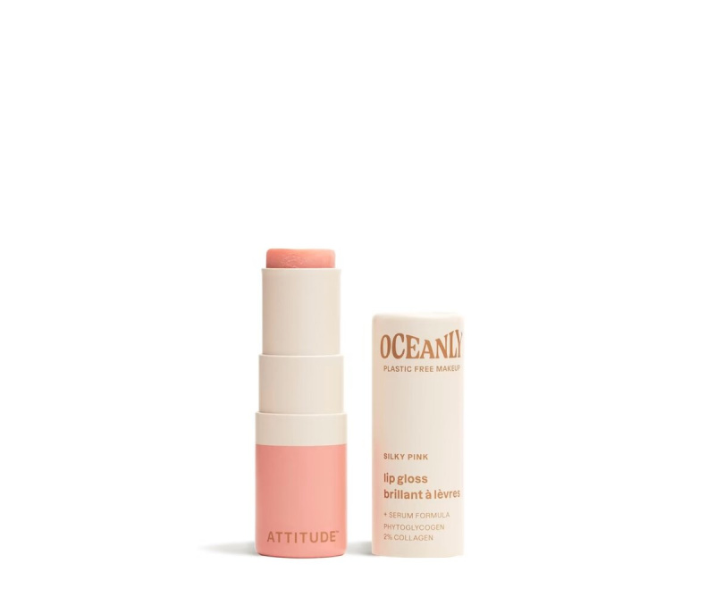 ATTITUDE Lesk na rty Oceanly – Silky Pink, 3,4g