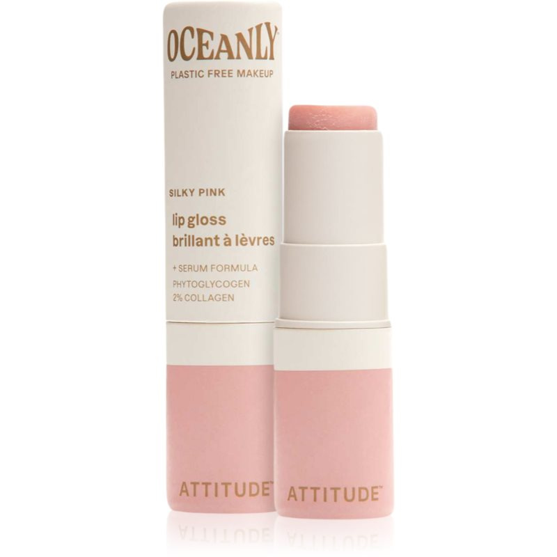 ATTITUDE Lesk na rty Oceanly – Silky Pink, 3,4g