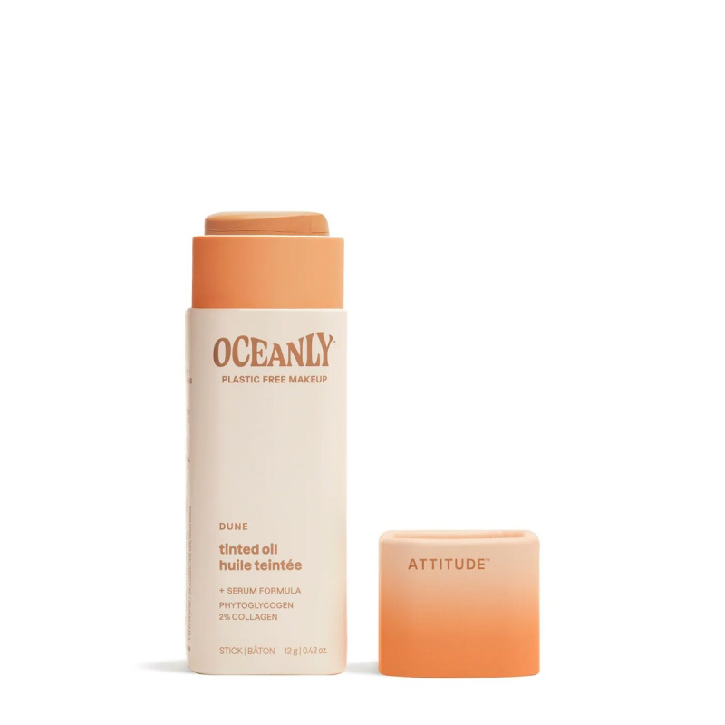 ATTITUDE Oceanly Tuhé tónující olejové sérum Dune, 12g