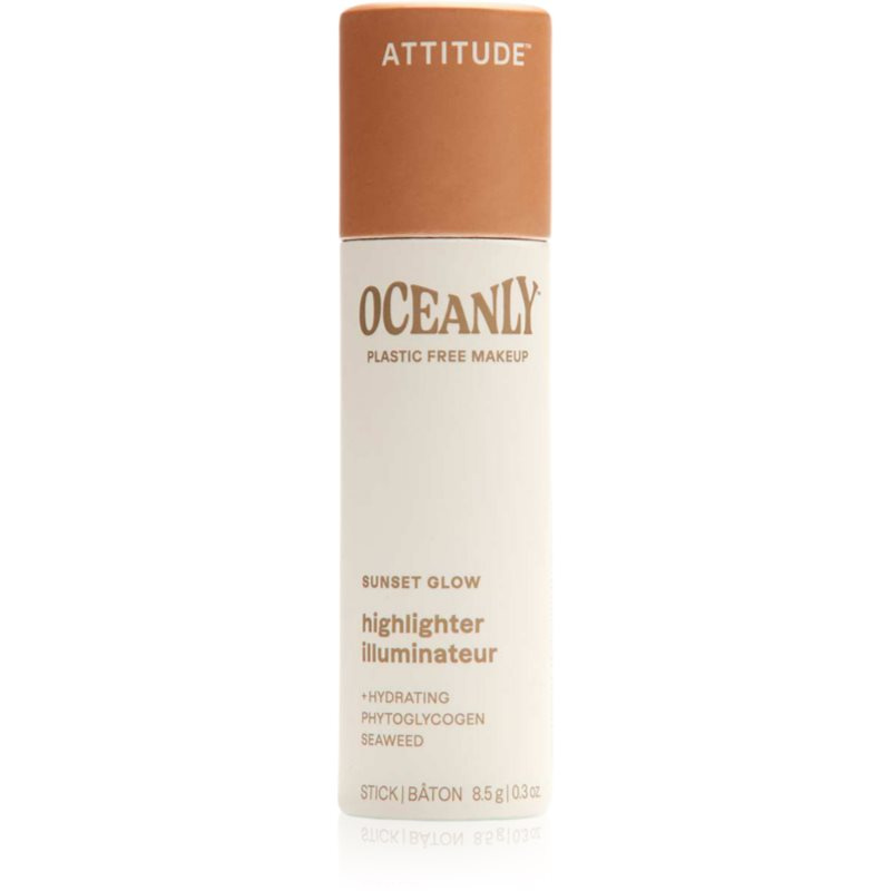 ATTITUDE Tuhý krémový rozjasňovač Oceanly – Sunset Glow, 8,5 g