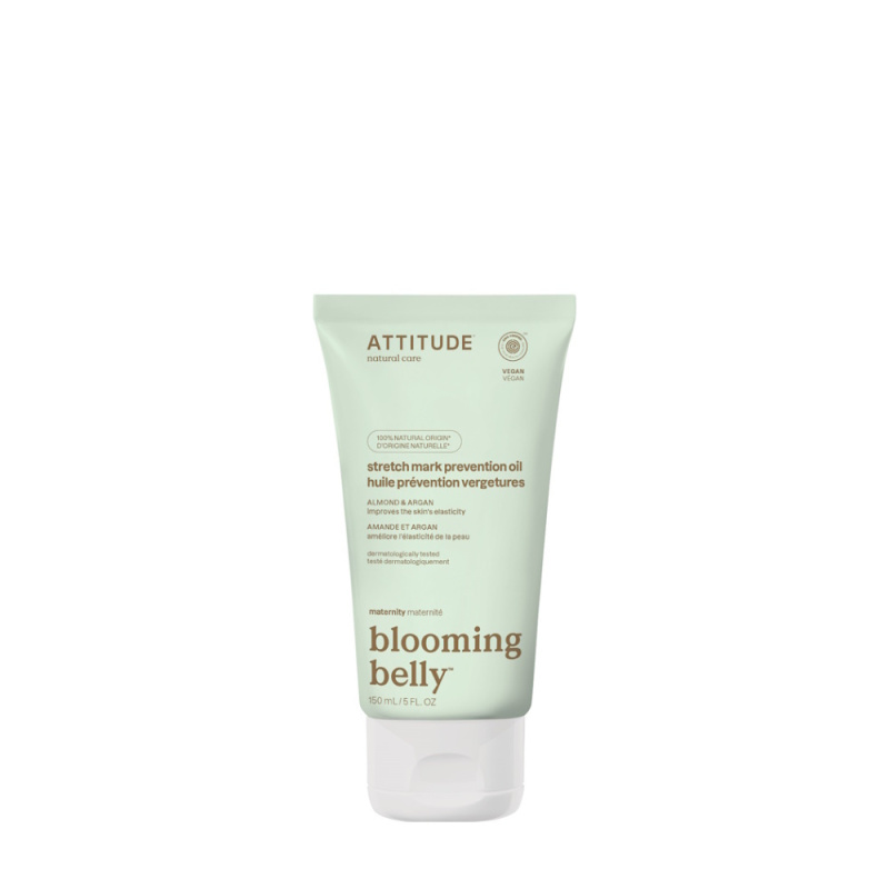 ATTITUDE Přírodní olej Blooming Belly pro těhotné a po porodu - argan a mandle 150  ml