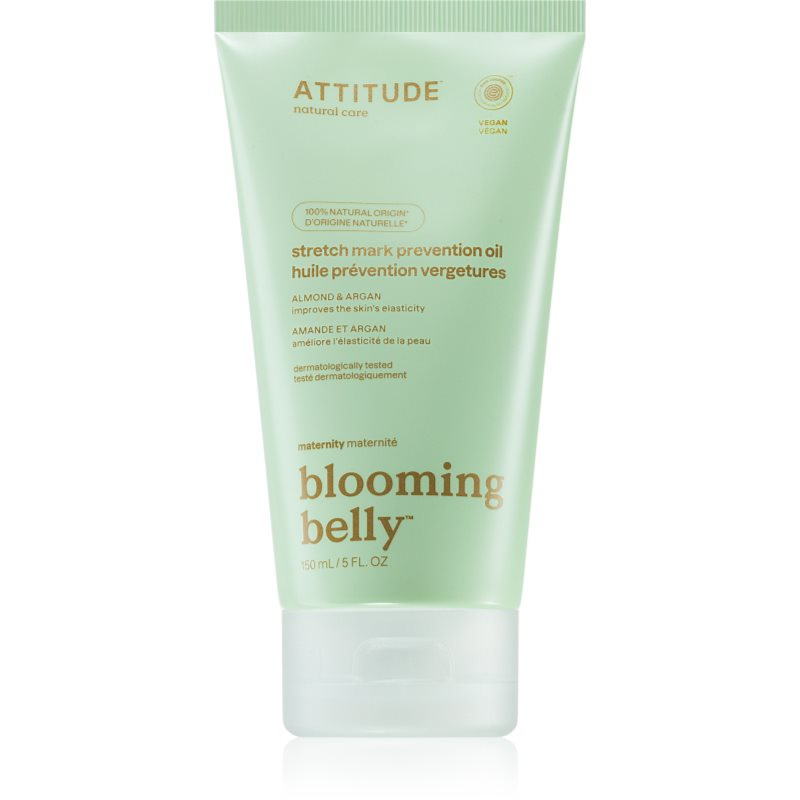 ATTITUDE Přírodní olej Blooming Belly pro těhotné a po porodu - argan a mandle 150  ml