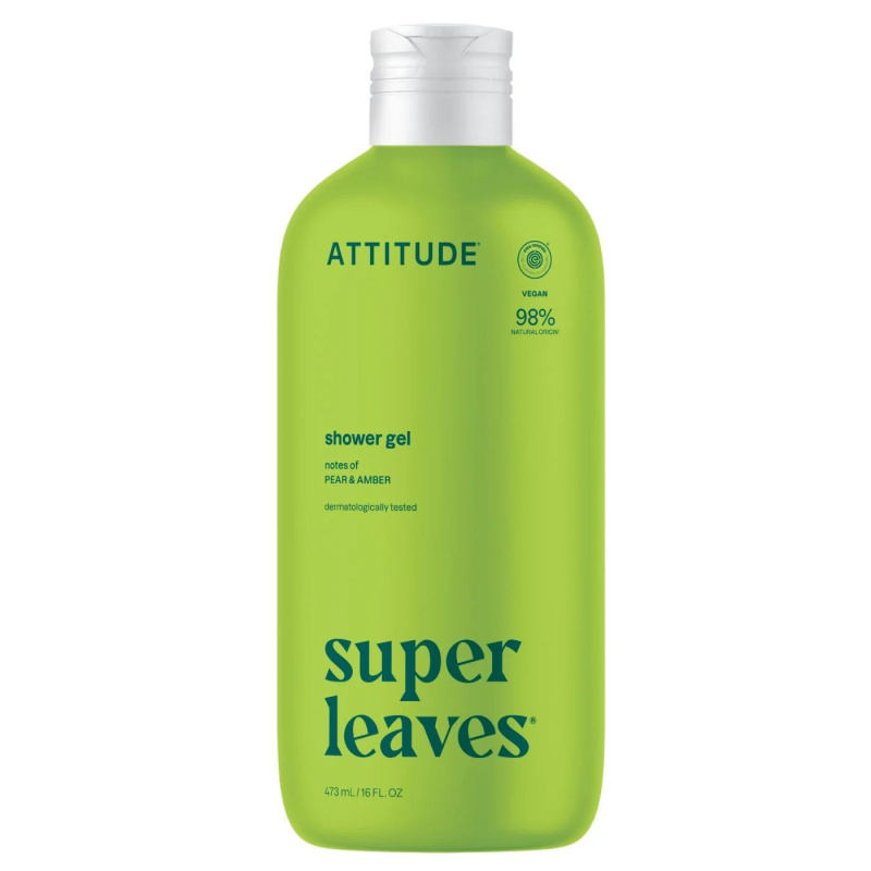Přírodní tělové mýdlo ATTITUDE Super leaves - olivové listy 473 ml