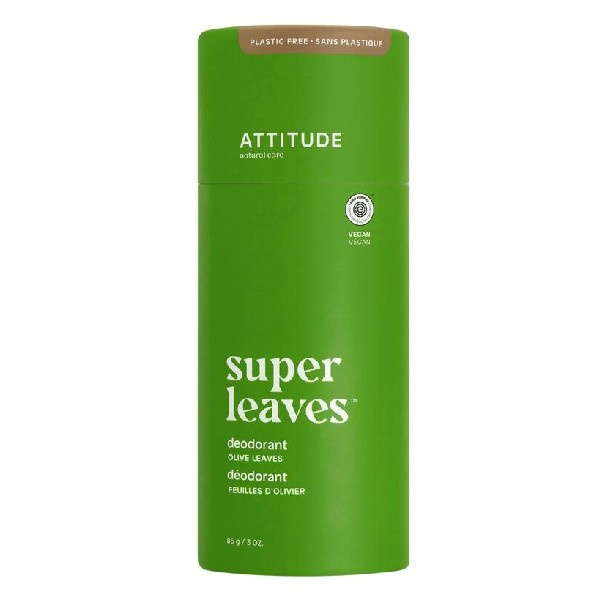 Přírodní tuhý deodorant ATTITUDE Super leaves - olivové listy 85 g