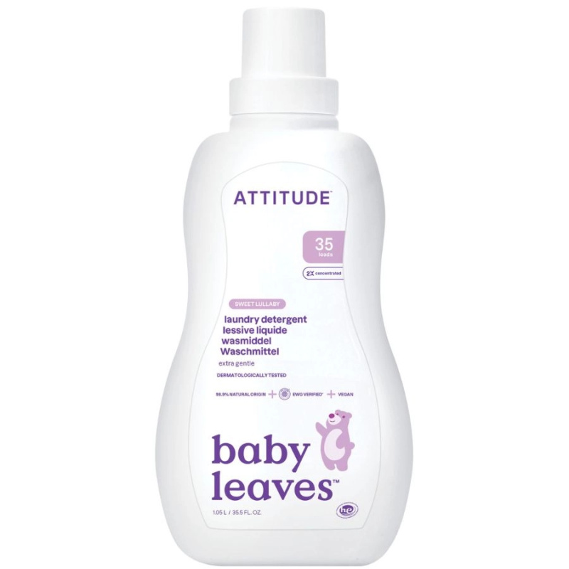 Prací gel pro děti ATTITUDE s vůní Sweet Lullaby 1050 ml (35 pracích dávek)