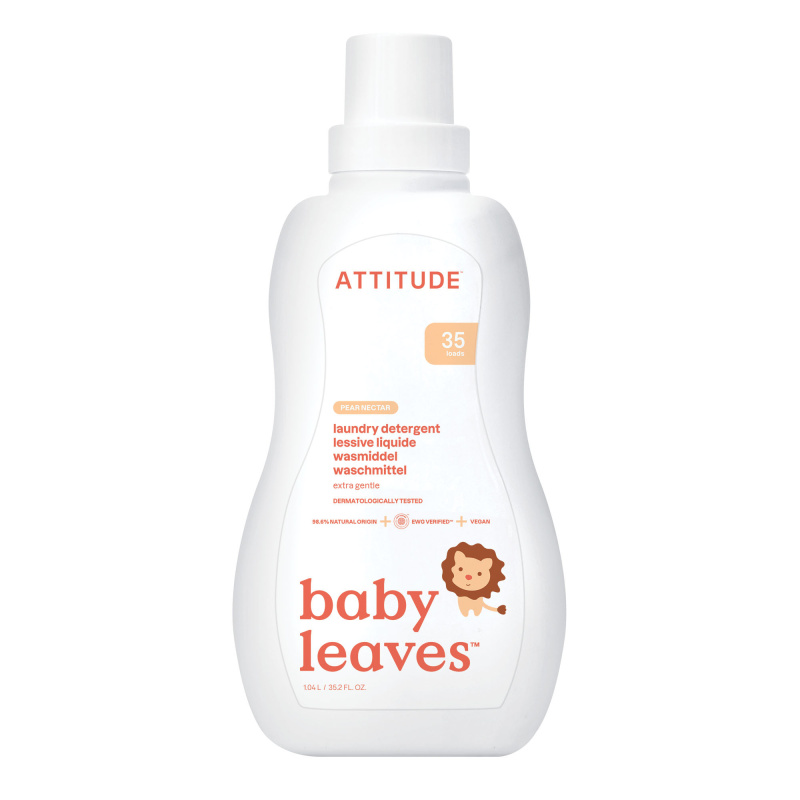 Prací gel pro děti ATTITUDE s vůní hruškové šťávy 1050 ml (35 pracích dávek)