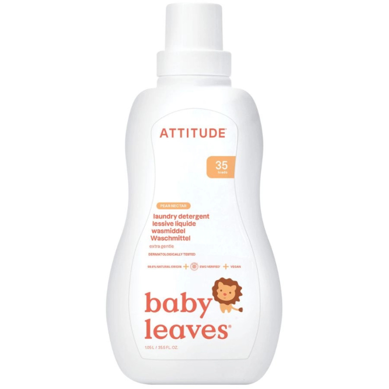 Prací gel pro děti ATTITUDE s vůní hruškové šťávy 1050 ml (35 pracích dávek)