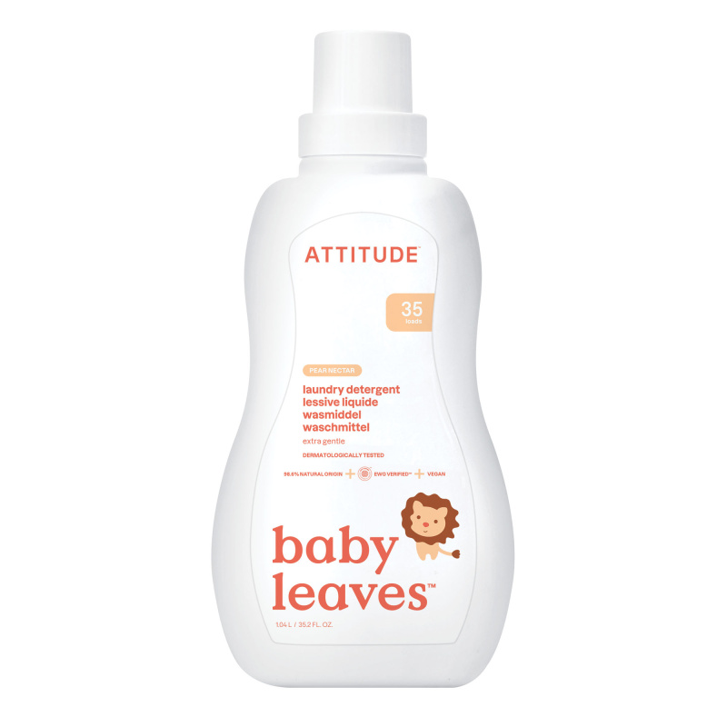 Prací gel pro děti ATTITUDE s vůní hruškové šťávy 1050 ml (35 pracích dávek)