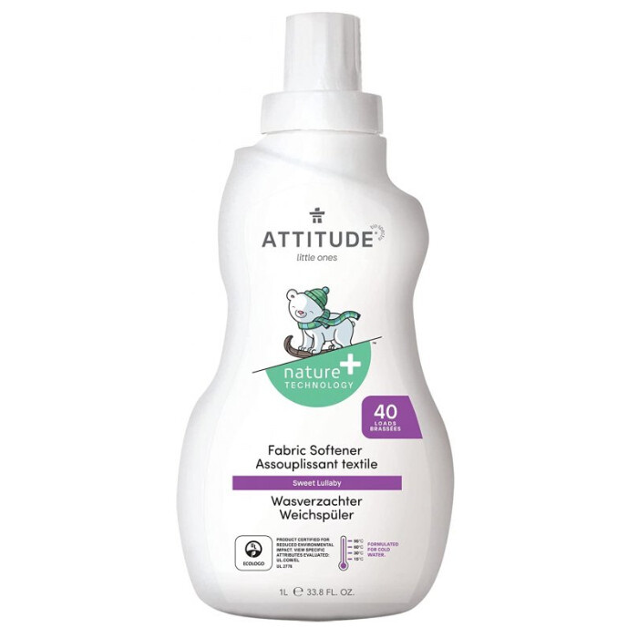 Aviváž pro děti ATTITUDE s vůní Sweet Lullaby 1000 ml (40 pracích dávek)