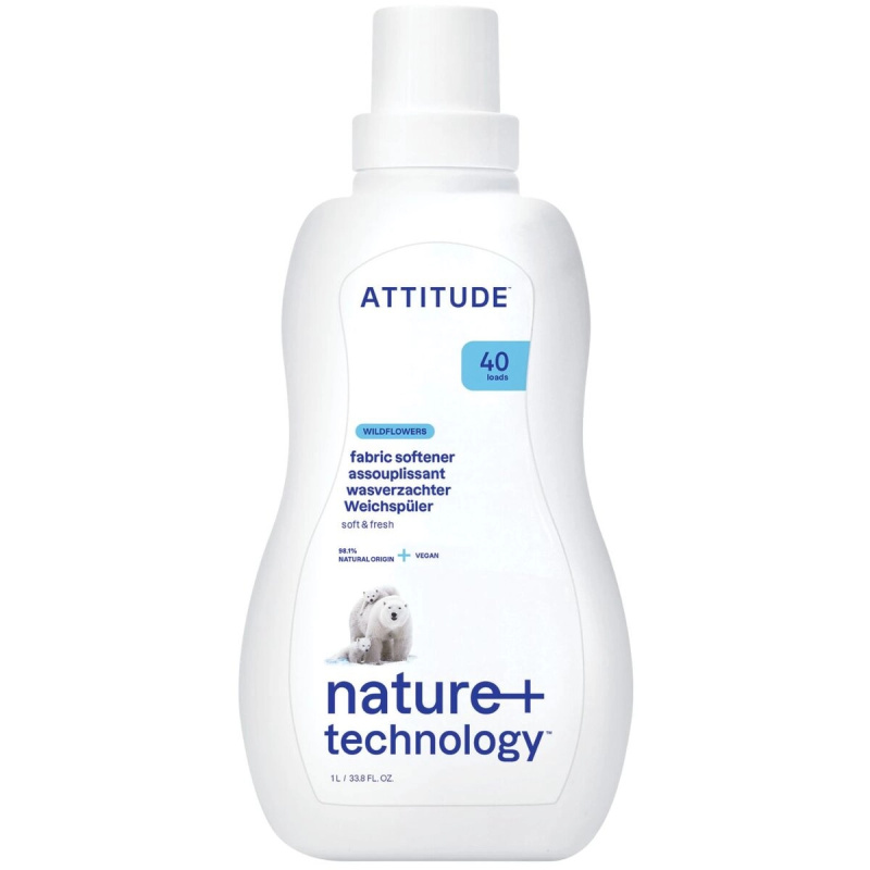 Aviváž ATTITUDE s vůní lučních květin 1000 ml (40 pracích dávek)