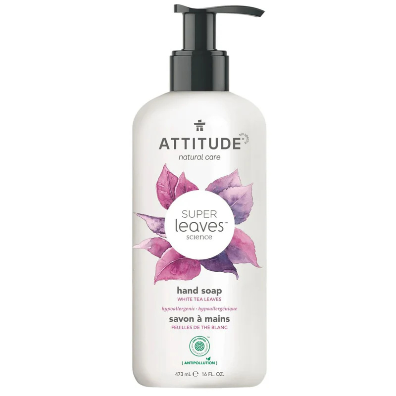 Přírodní mýdlo na ruce ATTITUDE Super leaves - čajové listy 473 ml