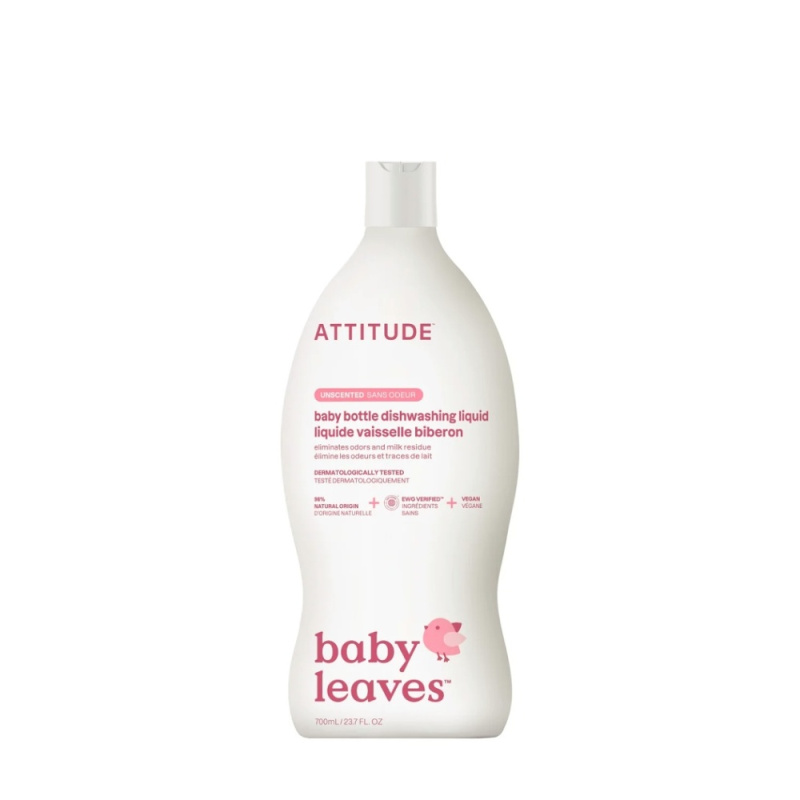 ATTITUDE Prostředek na mytí nádobí pro děti bez vůně 700 ml