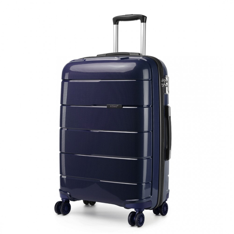 Kono Classic 7 Kufr spinner 55cm Tmavě Modrý Navy Polypropylen 38L