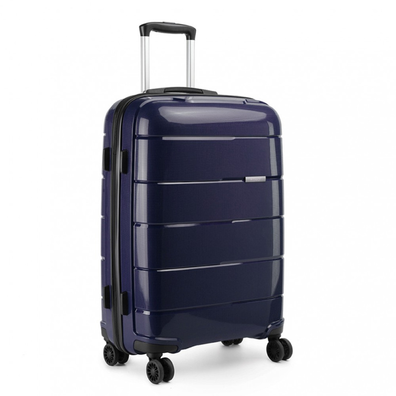 Kono Classic 7 Kufr spinner 74cm Tmavě Modrý Navy Polypropylen 68L