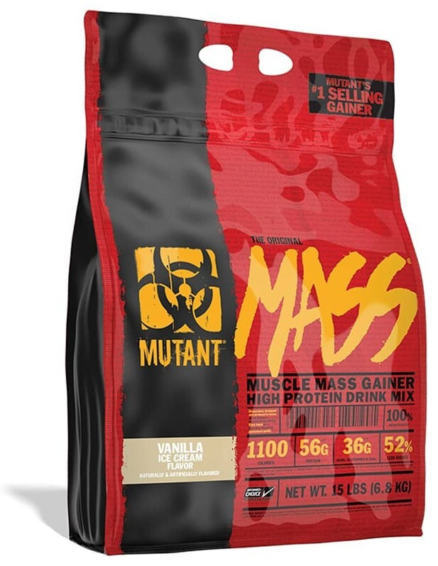 Mutant Mass NEW 6800 g - vanilková zmrzlina