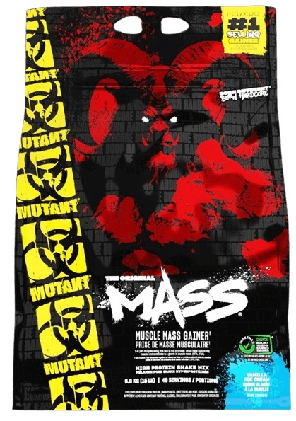 Mutant Mass NEW 6800 g - vanilková zmrzlina