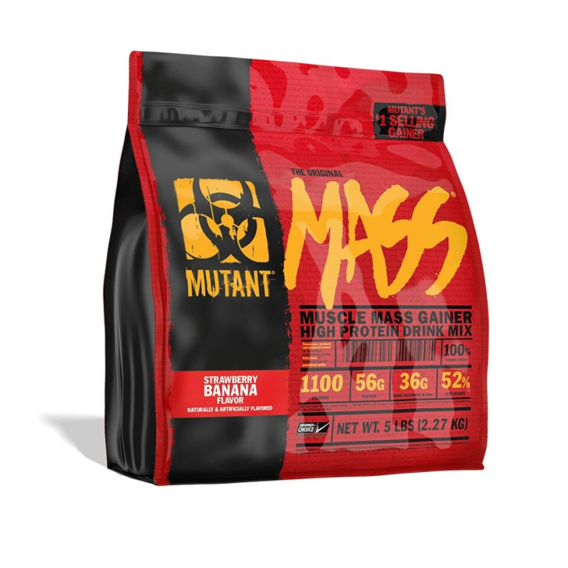 Mutant Mass NEW 2,27 kg - jahoda/banán