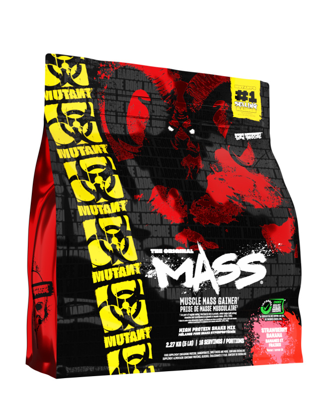 Mutant Mass NEW 2,27 kg - jahoda/banán
