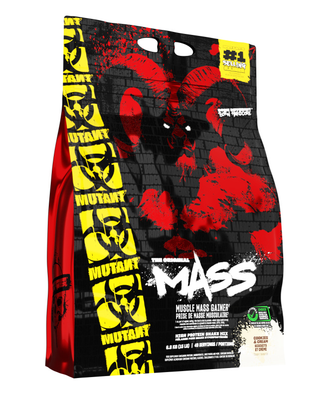 Mutant Mass NEW 6800 g - cookies & cream
