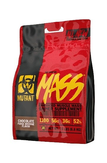 Mutant Mass NEW 6800 g - chocolate fudge brownie
