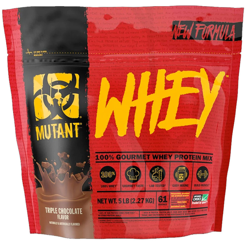 Mutant Whey NEW 2270 g - Chocolate Fudge Brownie