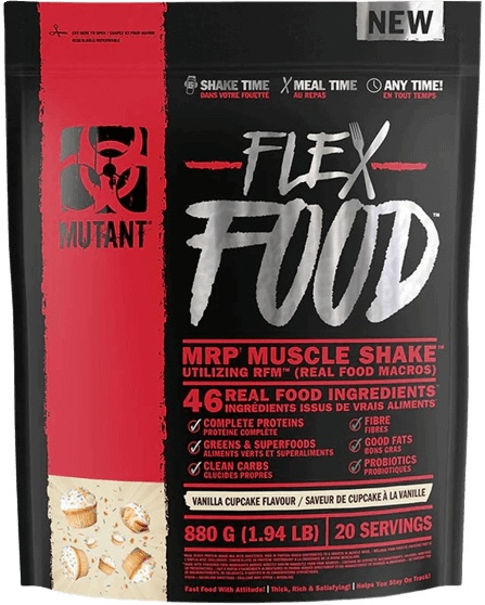 Mutant Flex Food 880 g - vanilkový cupcake PROŠLÉ DMT 5.2025