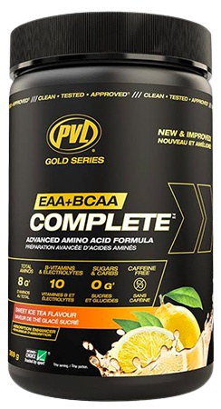 PVL Gold Series EAA + BCAA Complete 369 g - orange krush'd
